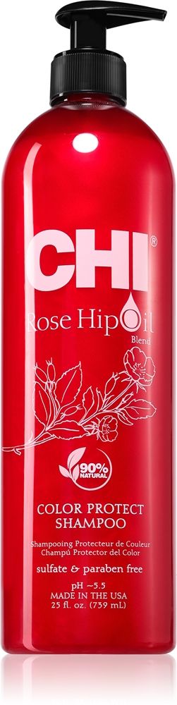 CHI Rose Hip Oil Shampoo — foto 1