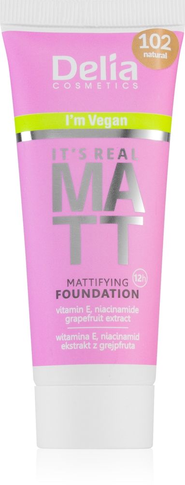 Delia Cosmetics It's Real Matt — foto 1