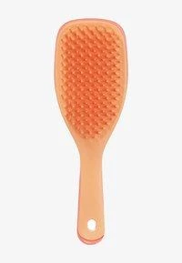 salmon pink and apricot