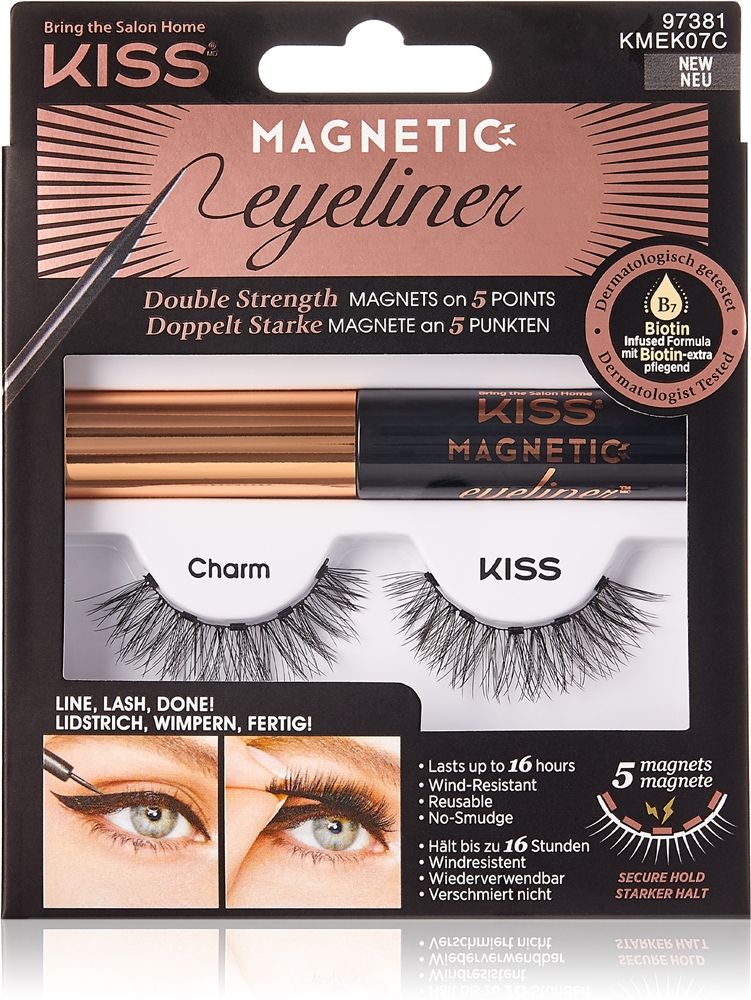 KISS Magnetic Eyeliner & Eyelash Kit — foto 1