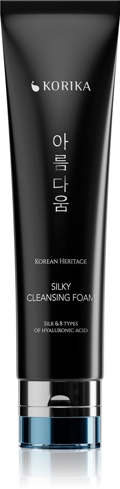 KORIKA Korean Heritage Silk & 8 Types of Hyaluronic Acid Silky Cleansing Foam — KORIKA