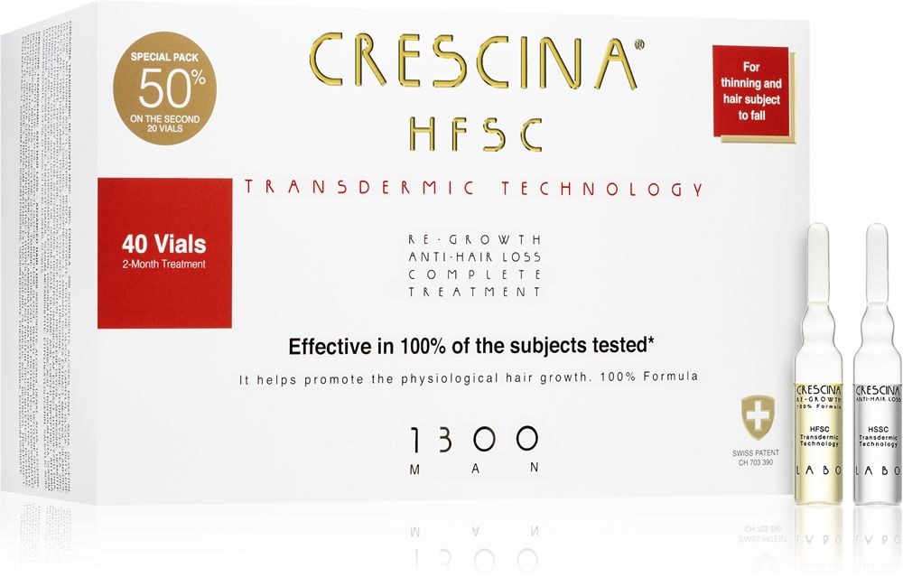 Crescina Transdermic 1300 Re-Growth and Anti-Hair Loss — foto 1