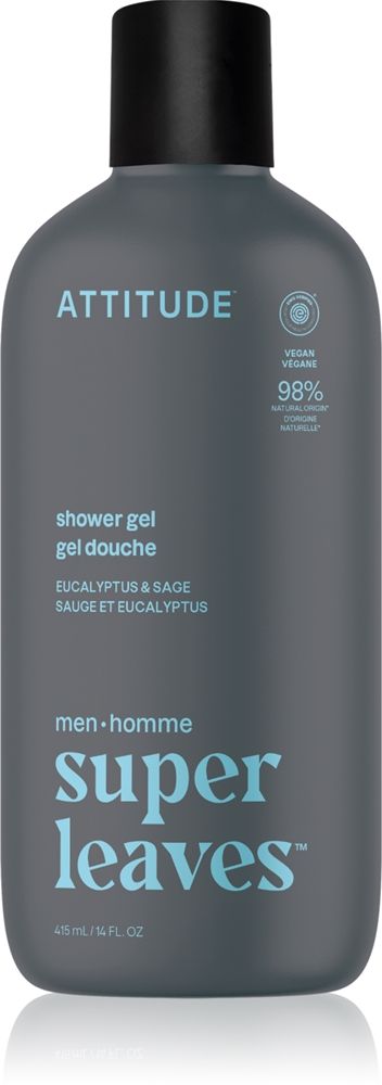 Attitude Super Leaves Men Shower Gel — image 1