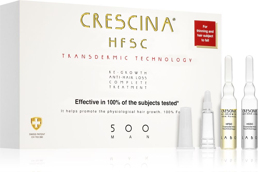 Crescina Transdermic 500 Re-Growth and Anti-Hair Loss — foto 1