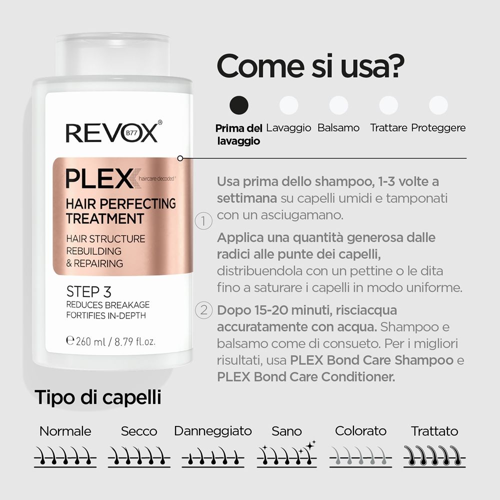 Revox B77 PLEX Hair Perfecting Treatment — foto 5