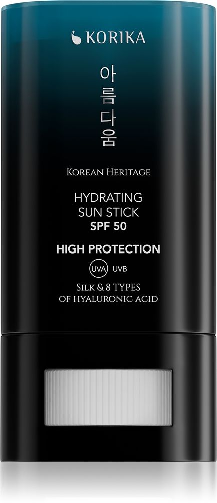 KORIKA Korean Heritage Silk & 8 Types of Hyaluronic Acid Hydrating Sun Stick SPF 50 — KORIKA