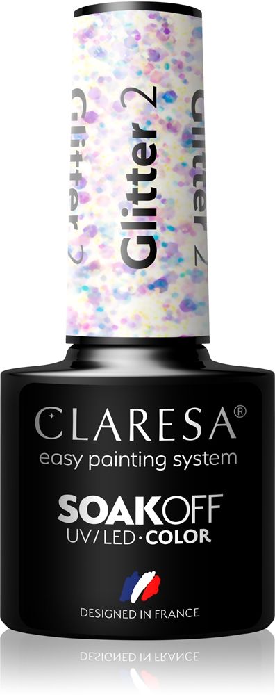 Claresa SoakOff UV/LED Color Glitter — image 1