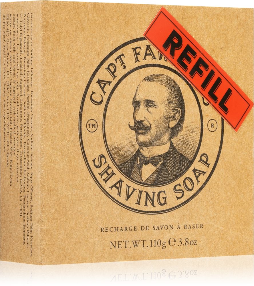 Captain Fawcett Shaving Soap Refill — foto 1