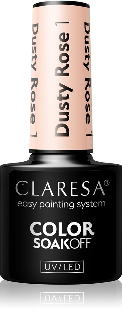 Claresa SoakOff UV/LED Color Dusty Rose — image 1