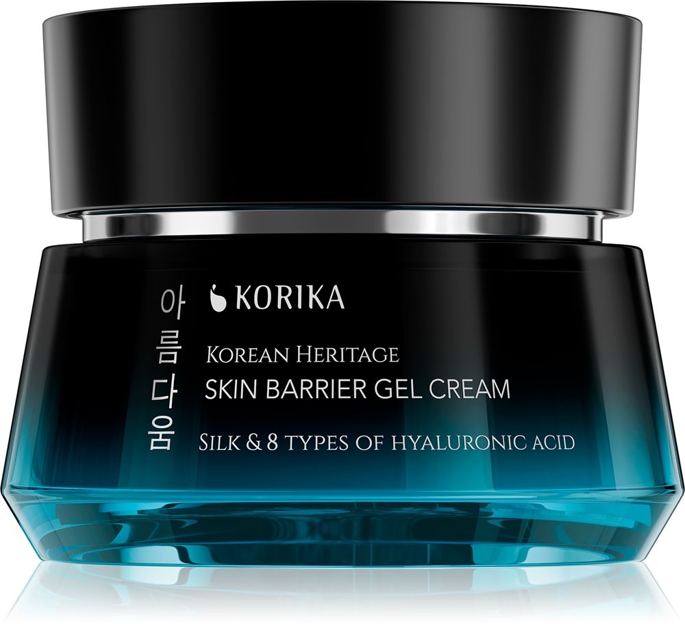 KORIKA Korean Heritage Silk & 8 Types of Hyaluronic Acid Skin Barrier Gel Cream — KORIKA