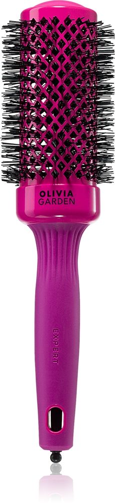 Olivia Garden Expert Shine Hot Pink Round Hair Brush — image 1