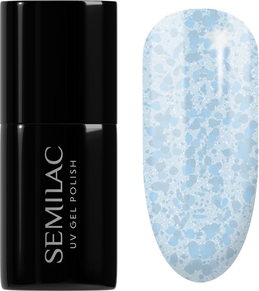 Semilac UV Hybrid Crushed_ICE — foto 1