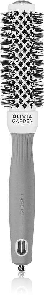 Olivia Garden Expert Shine Wavy Bristles White&Grey — image 1