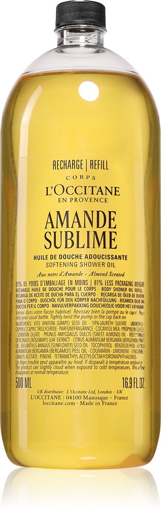 L’Occitane Amande Sublime Softening Shower Oil — image 1