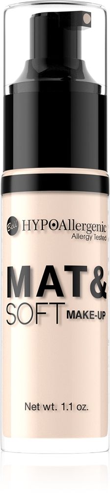 Bell Hypoallergenic Mat&Soft Fondant Lehtë Matifikues — foto 1