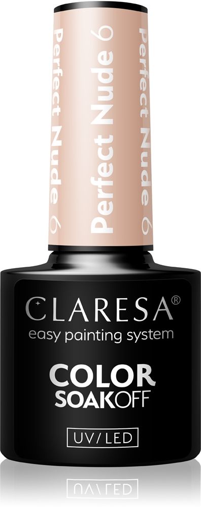 Claresa SoakOff UV/LED Color Perfect Nude — image 1